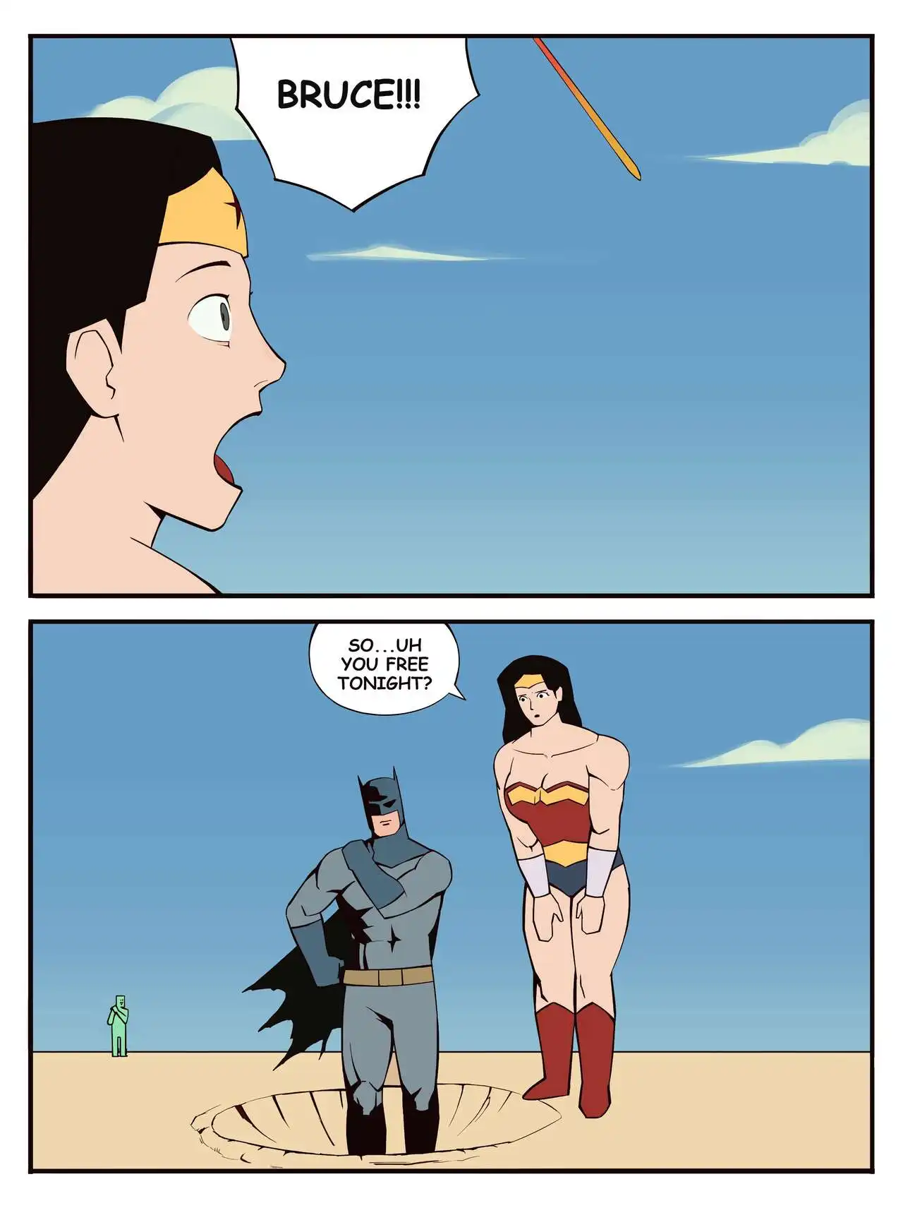 Batman X Wonder Woman Bonny 12