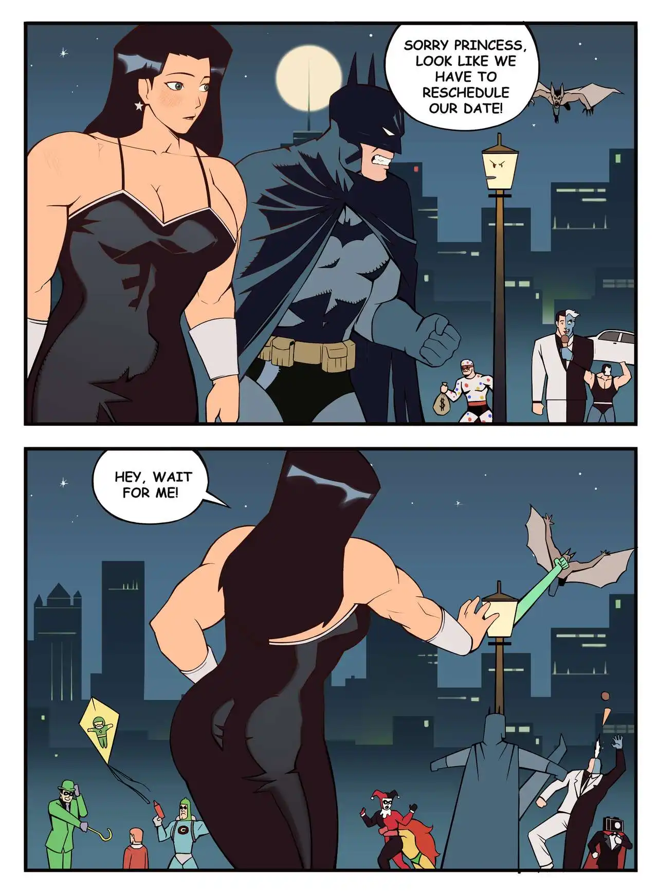 Batman X Wonder Woman Bonny 21