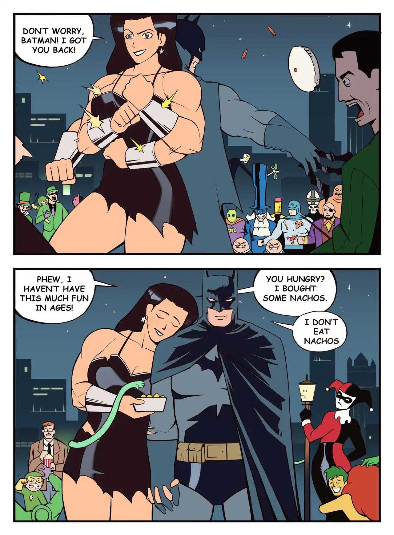 Batman X Wonder Woman Bonny 22