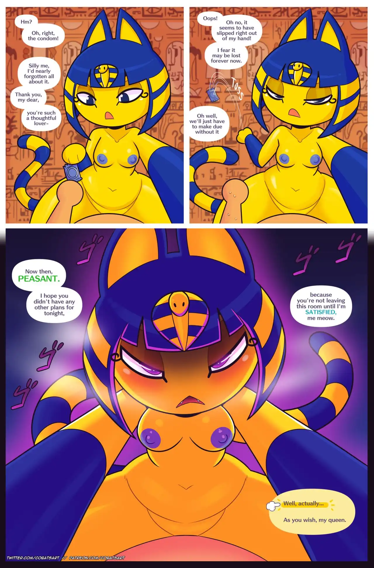 Confessing To Ankha Cobatsart 04