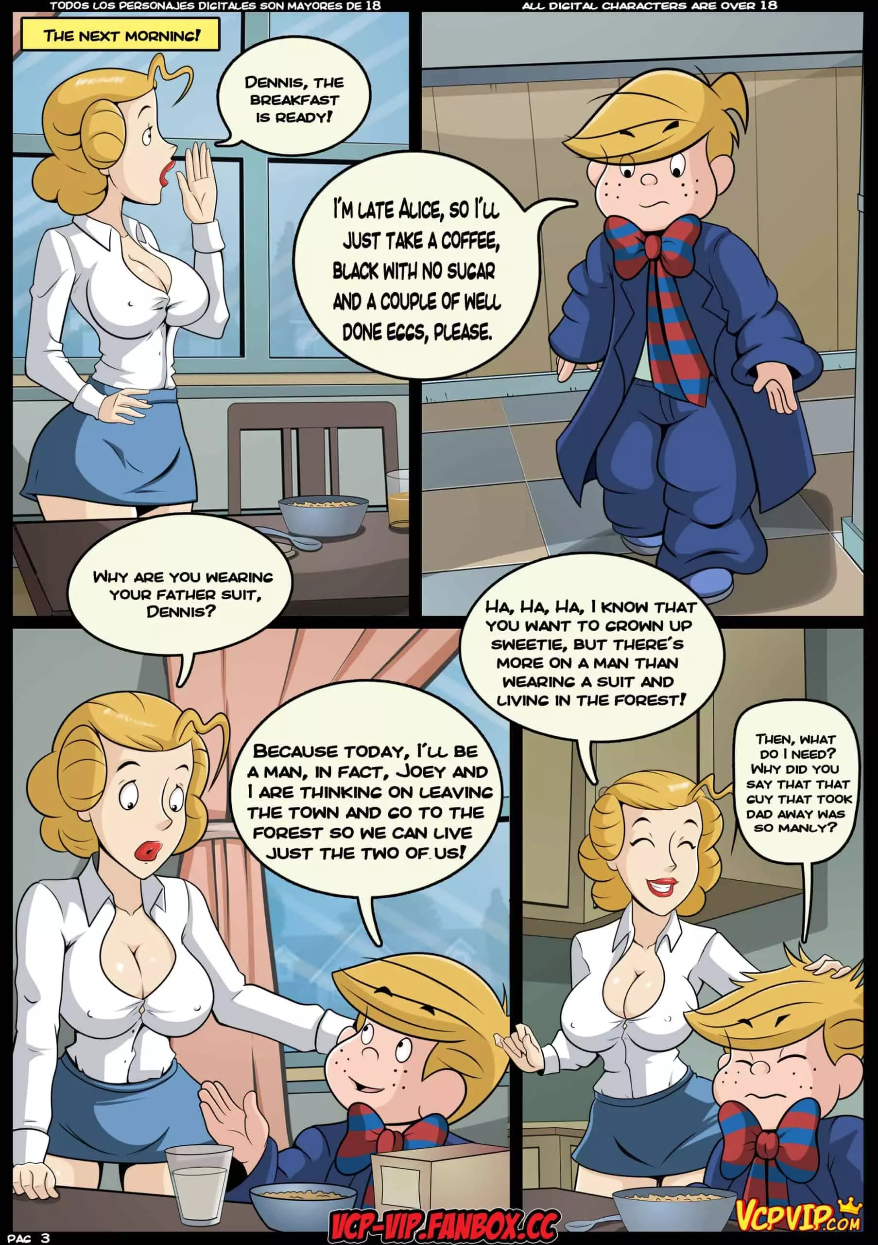 Milf Catcher’s – Chapter 4 (dennis The Menace) [croc]