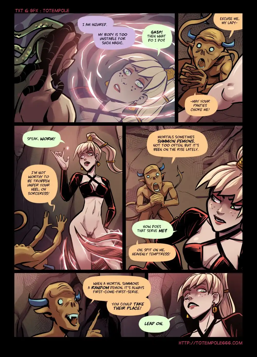 The Cummoner 28 – Soul Bound Sorceress 12