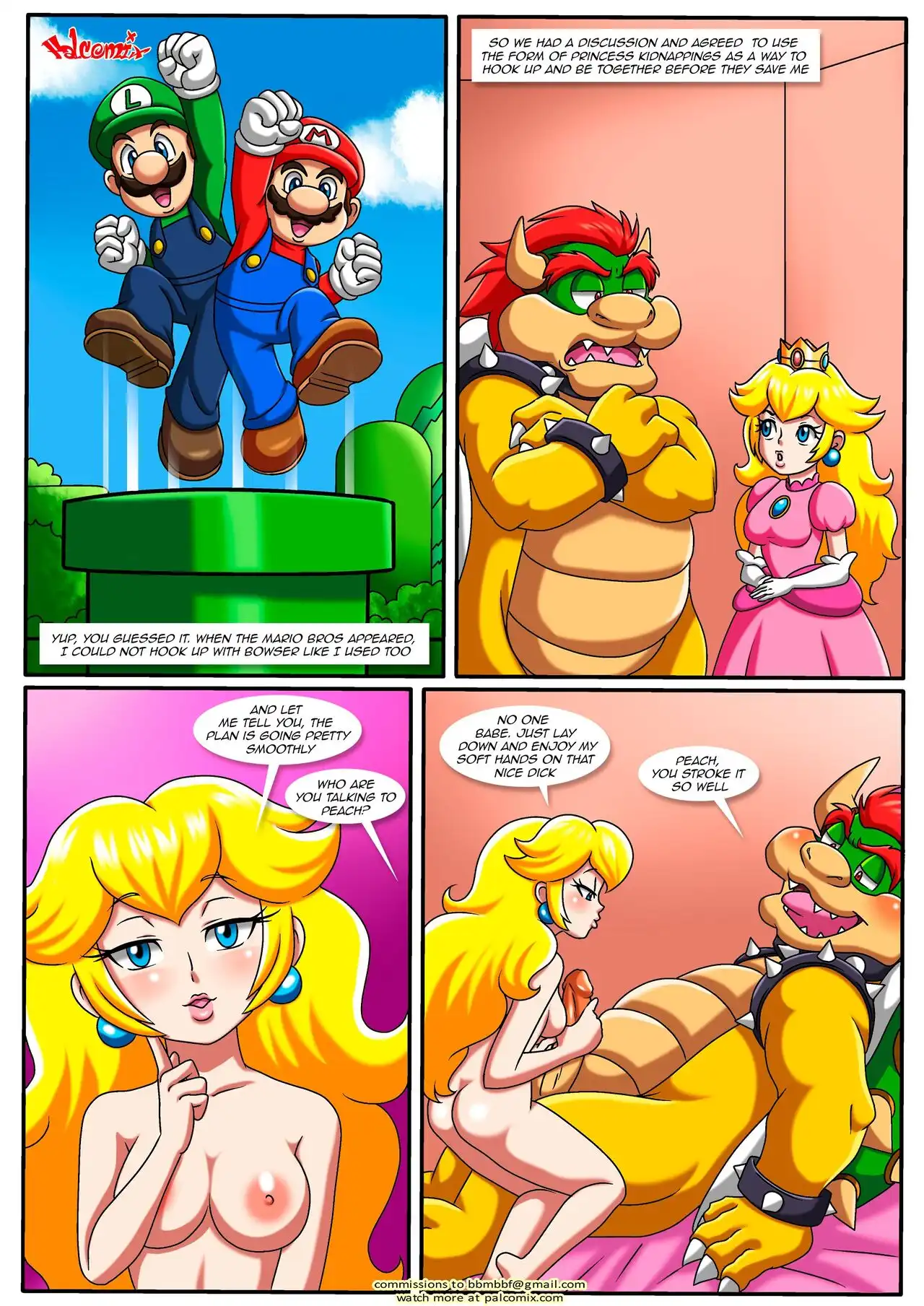 The Mushroom Kingdom Secret – Palcomix 8