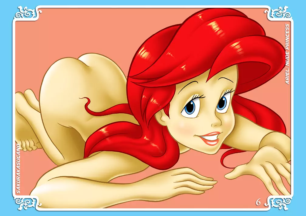 Ariel Nude Princess The Little Mermaid 8