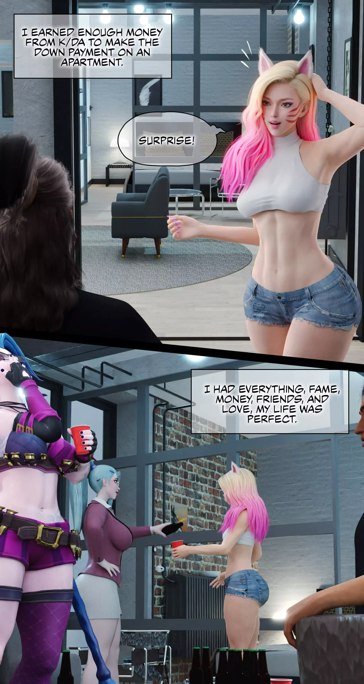 Ahri The Power Of Love Roseblue3d Porn Comic 07