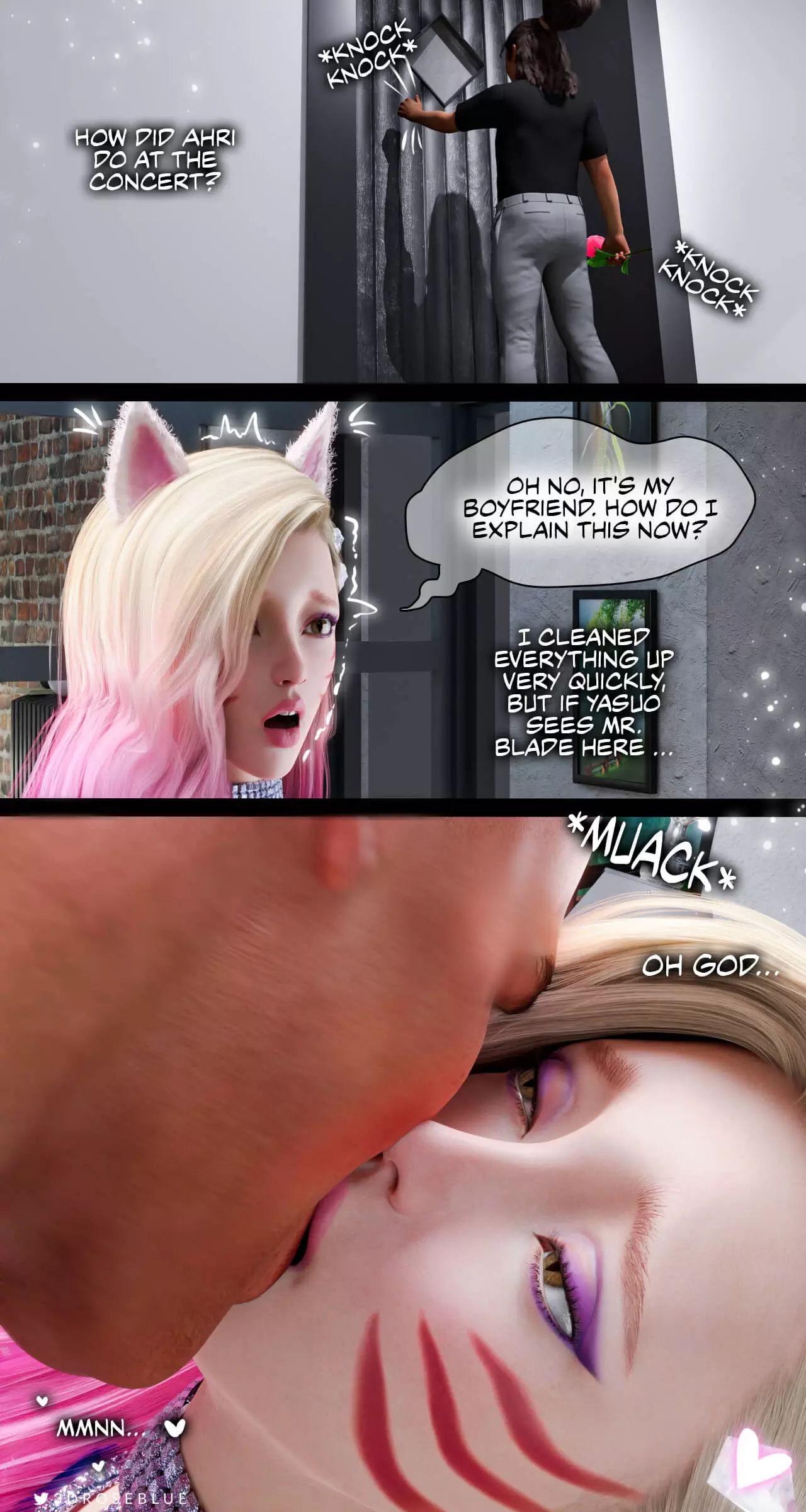 Ahri The Power Of Love Roseblue3d Porn Comic 60