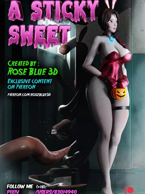 A Sticky Sweet Roseblue3d Porn Comic 01