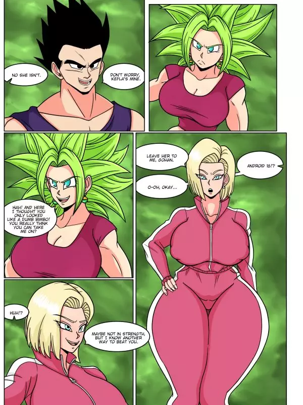 Android 18 Has A Plan Bermuda 01