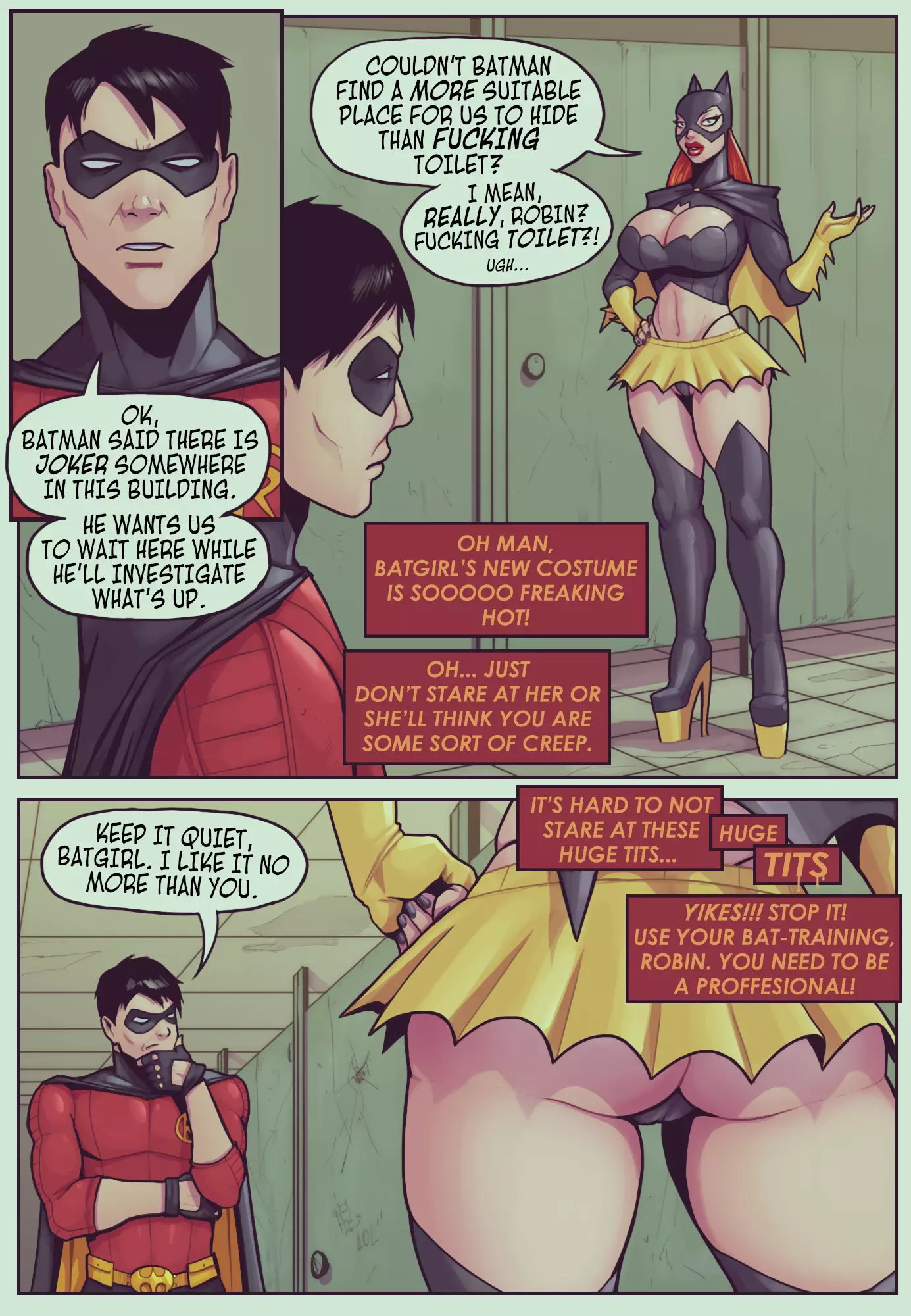 Batgirl Loves Robin Devilhs 02