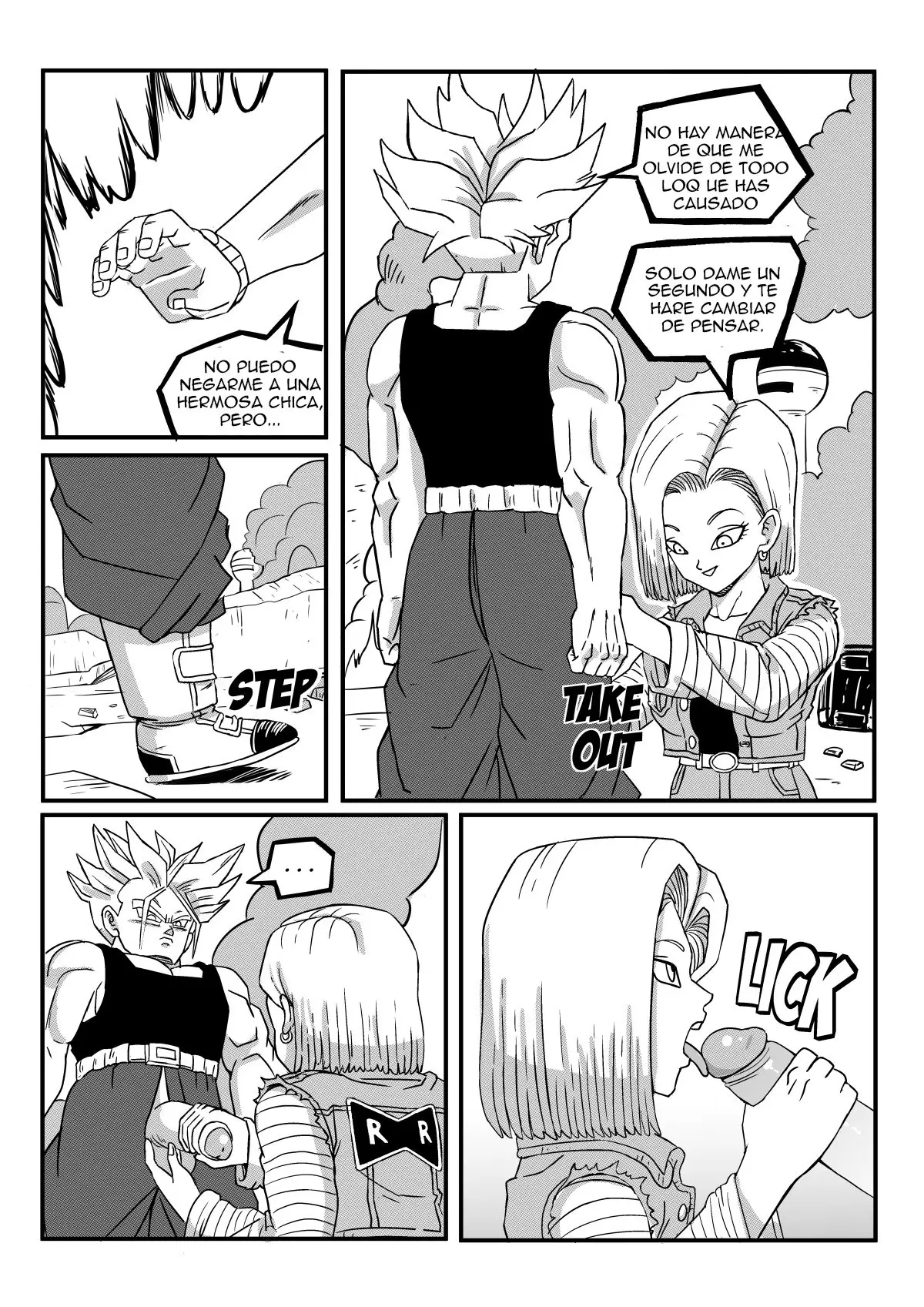 Android 18 Stays in the Future – Pink Pawg