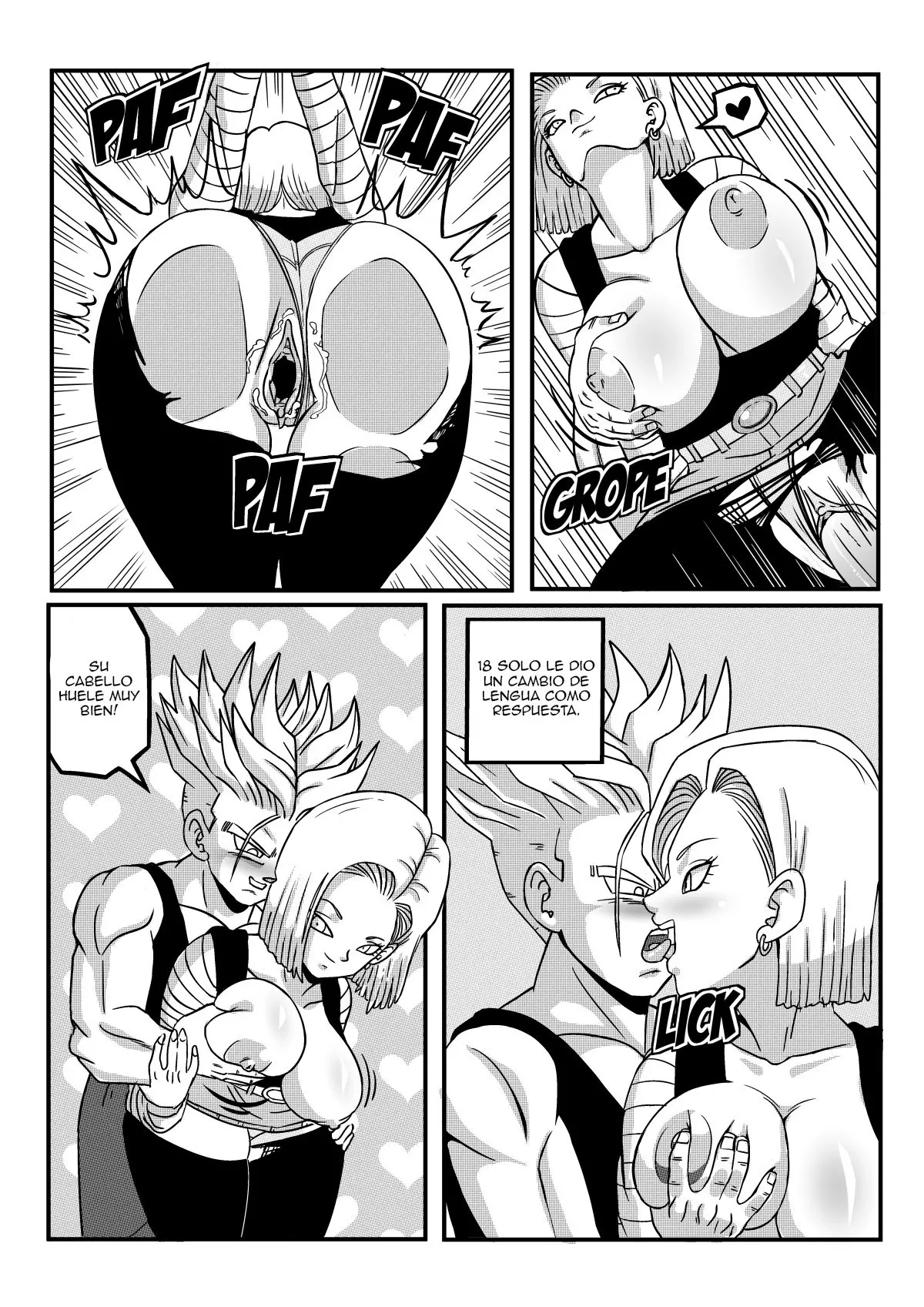 Android 18 Stays in the Future – Pink Pawg