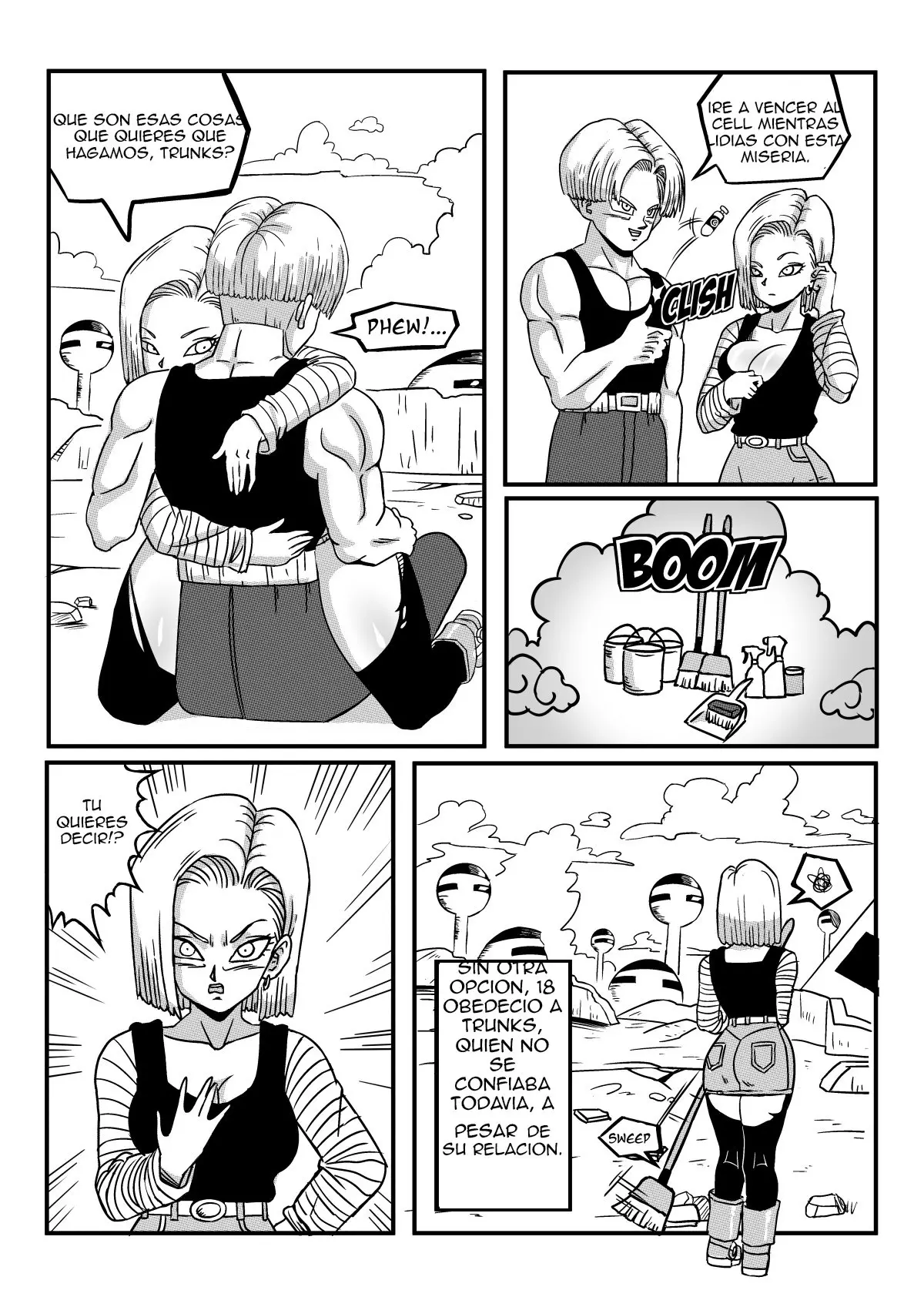 Android 18 Stays in the Future – Pink Pawg