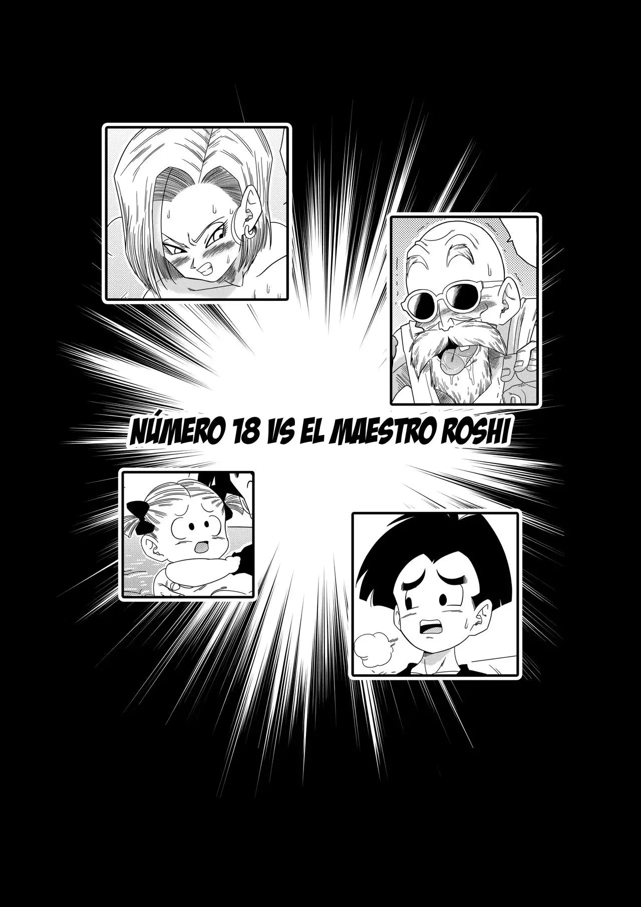 Android 18 vs El Maestro Roshi