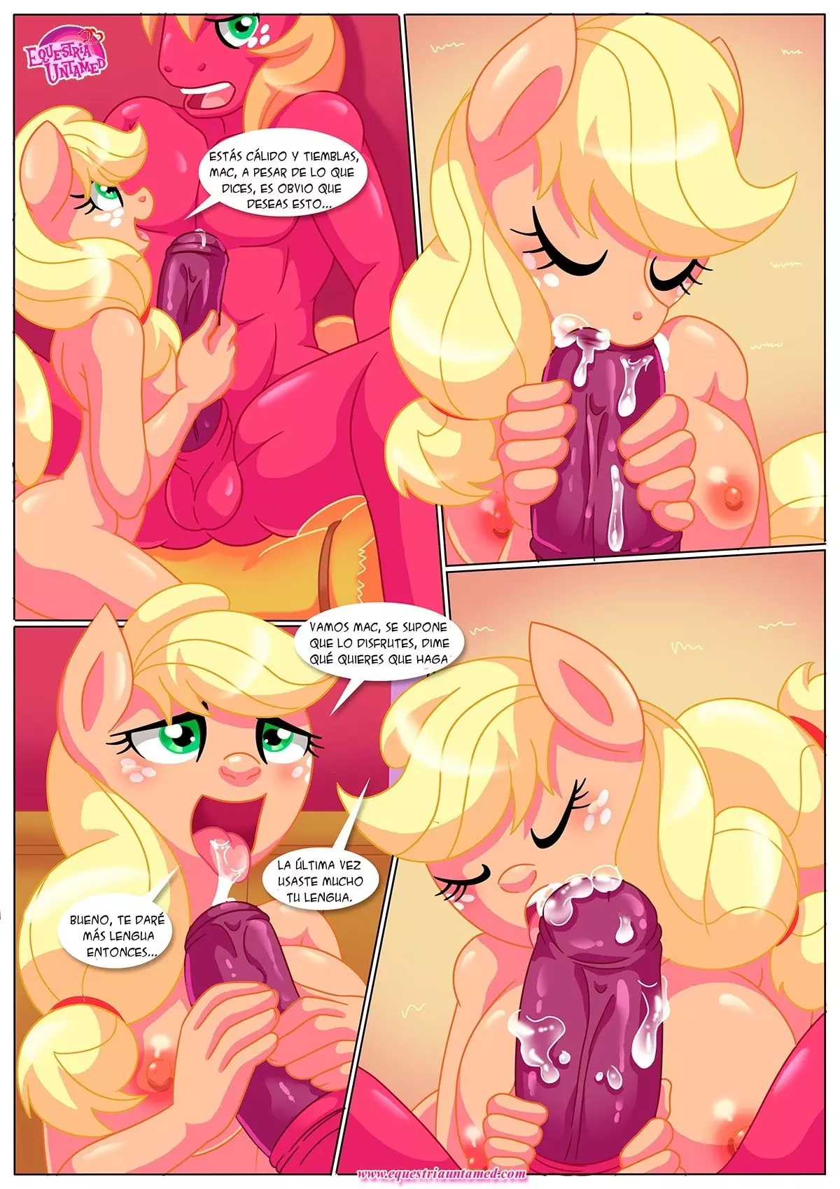 Applejack’s Secret is Out! – Palcomix