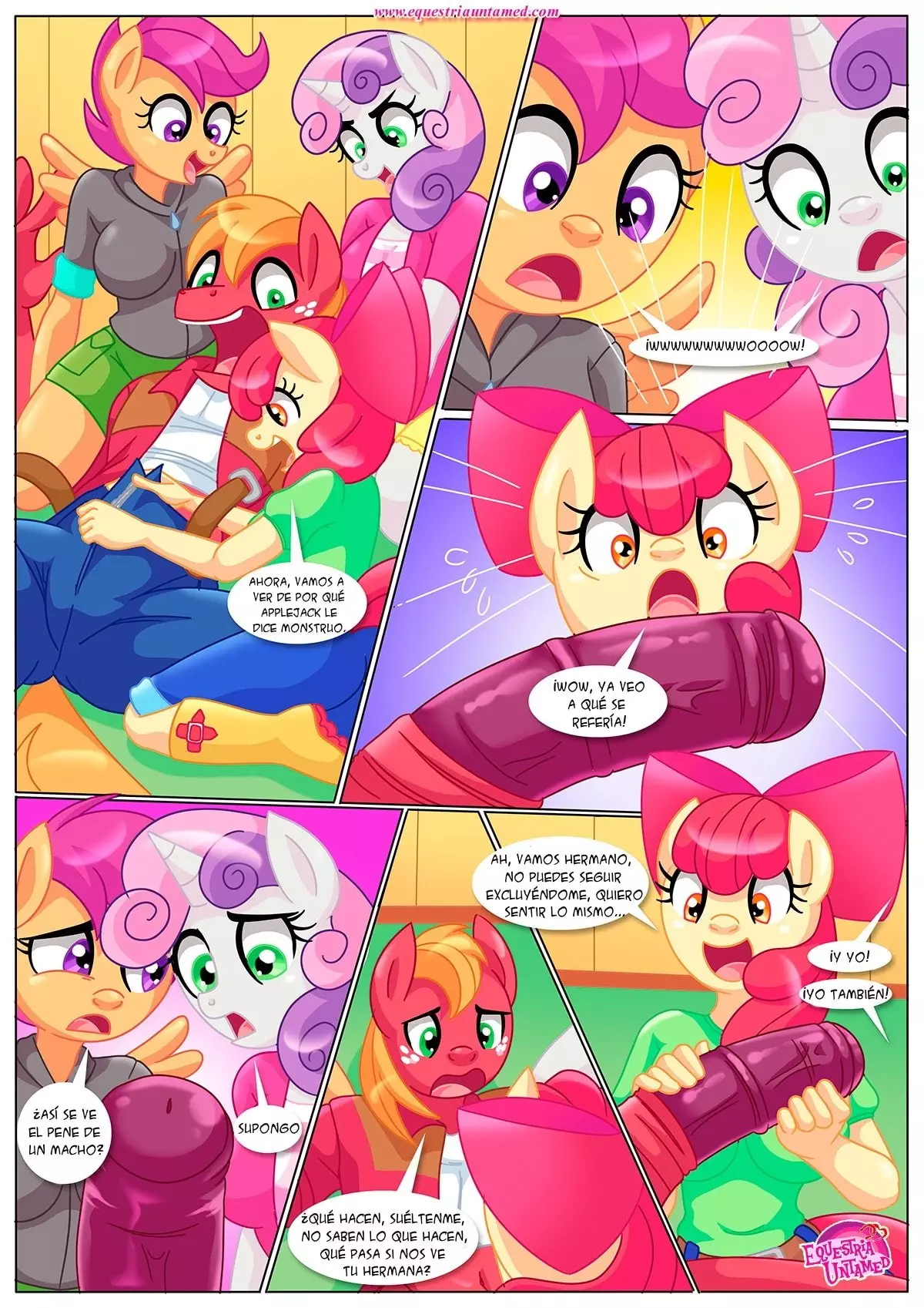 Applejack’s Secret is Out! – Palcomix