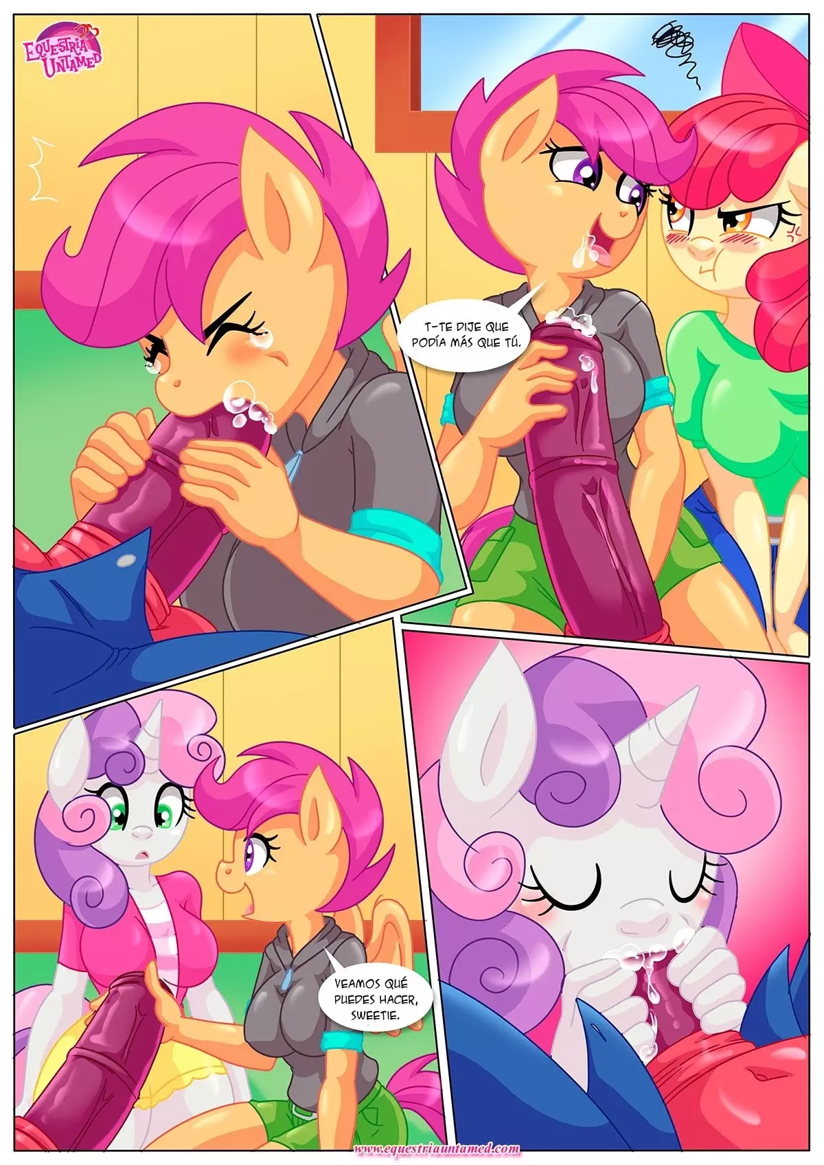 Applejack’s Secret is Out! – Palcomix