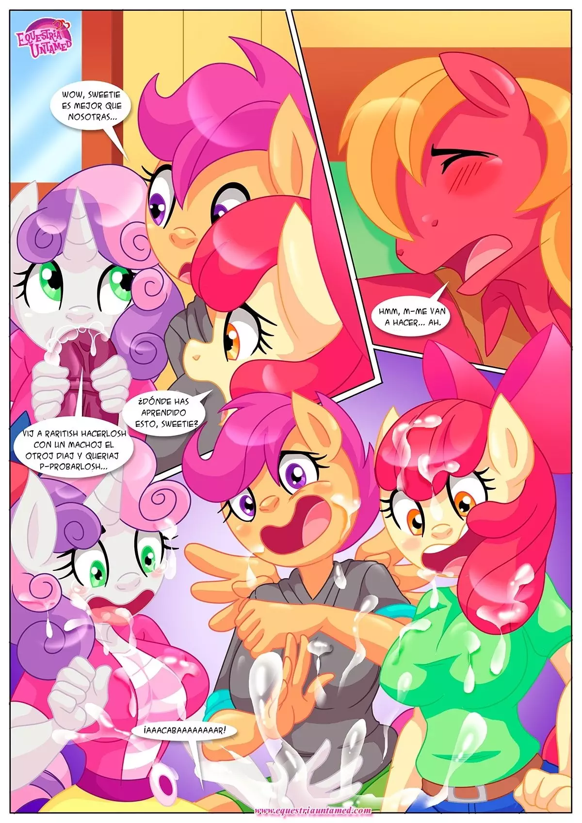 Applejack’s Secret is Out! – Palcomix