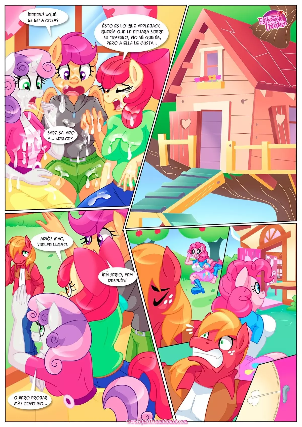 Applejack’s Secret is Out! – Palcomix