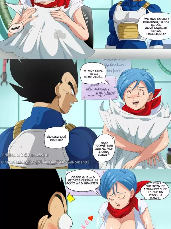 Bulma’s New Boobs – Parodia Porno