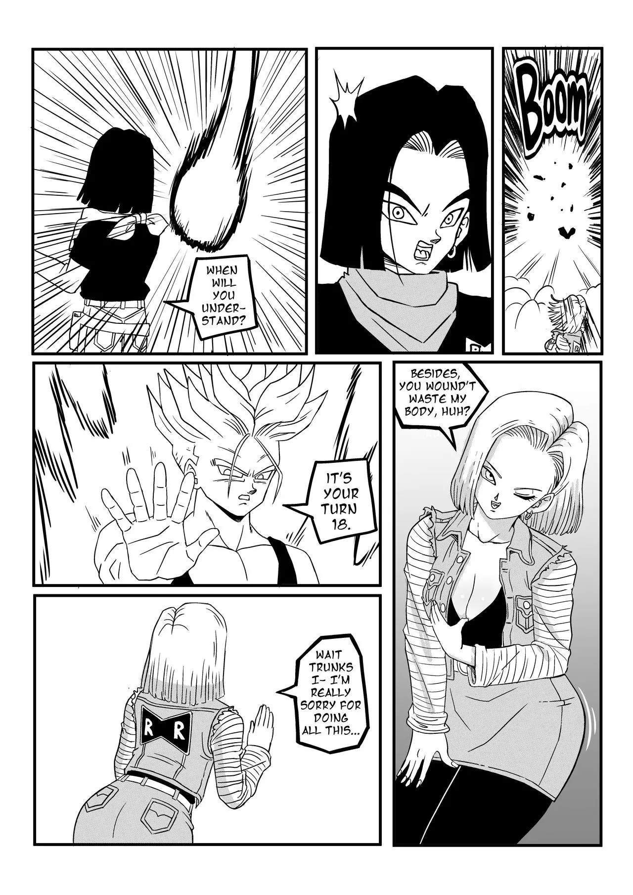 Android 18 Stays in the Future