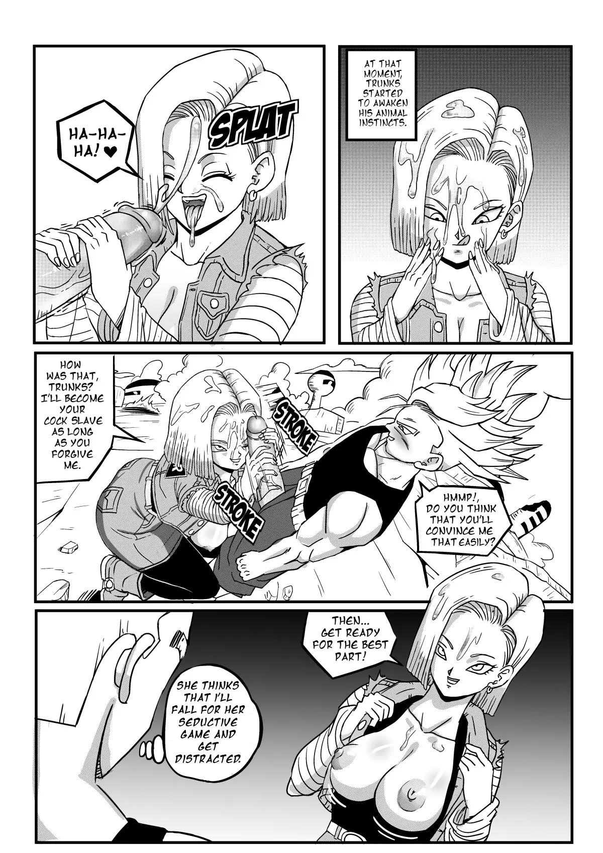 Android 18 Stays in the Future