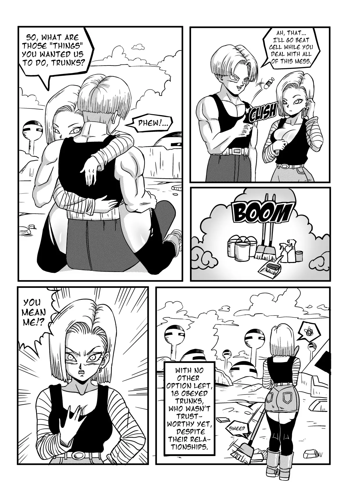 Android 18 Stays in the Future