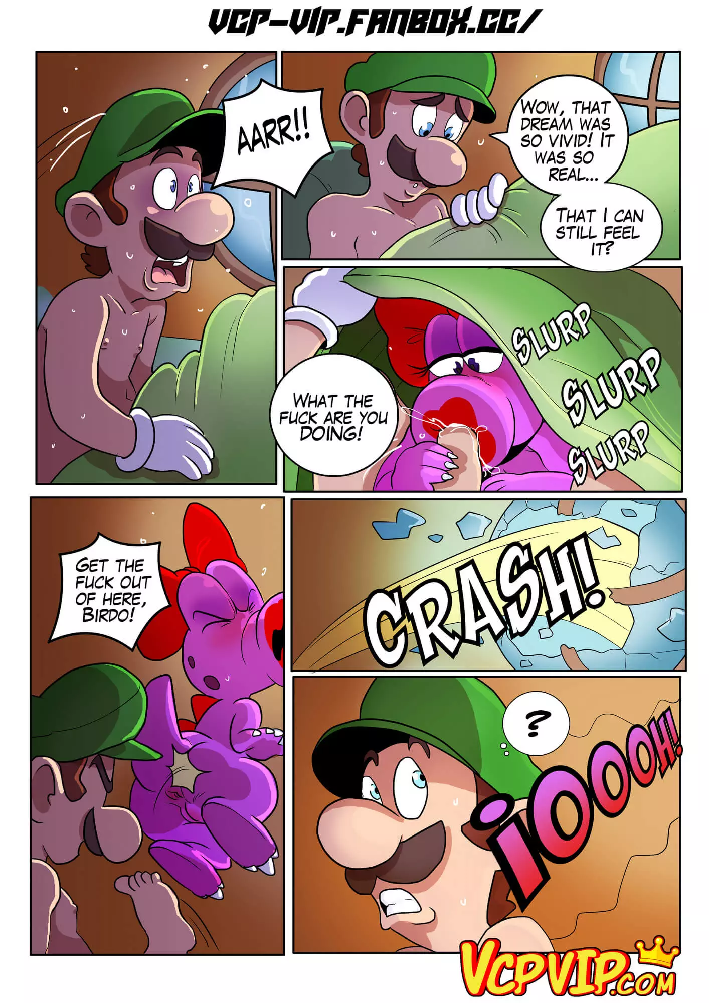 Fucker Mario Bro Gansoman Porn Comic 03