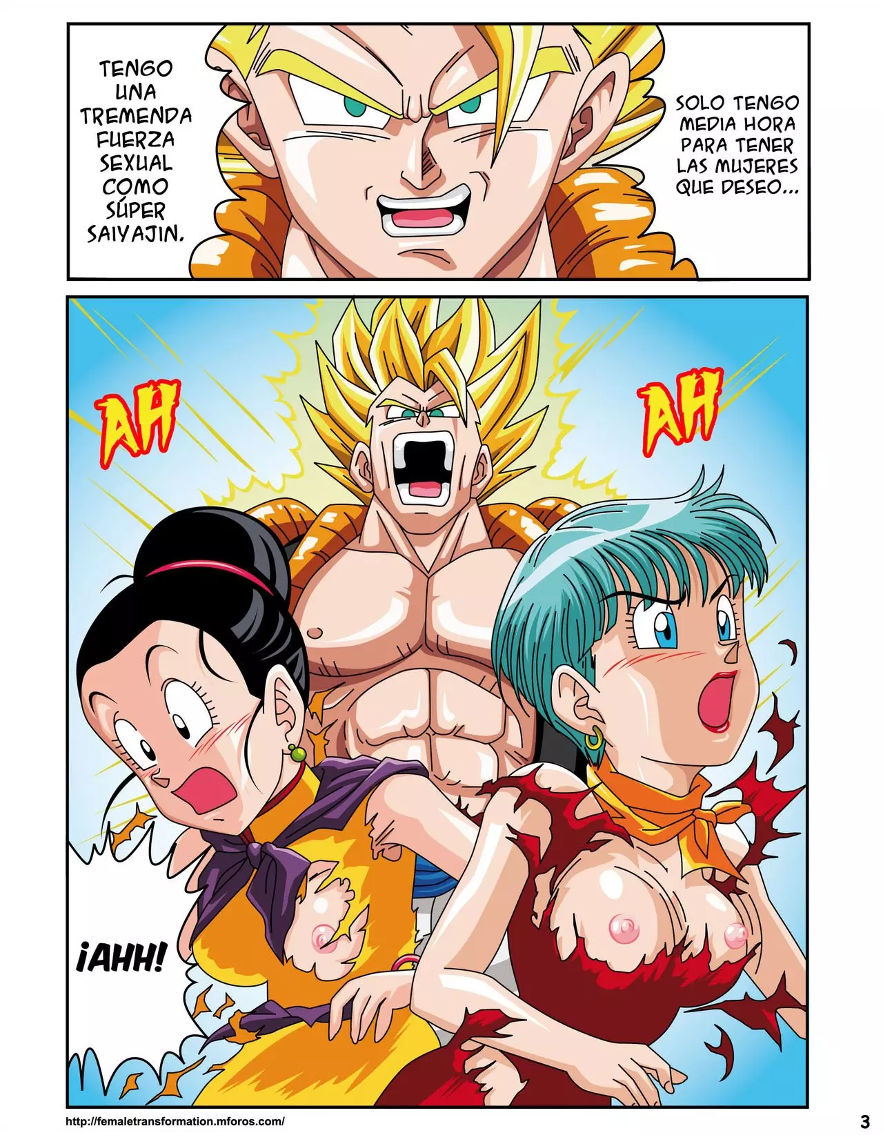 Dragon Ball H – Super Saiyajin Sexual