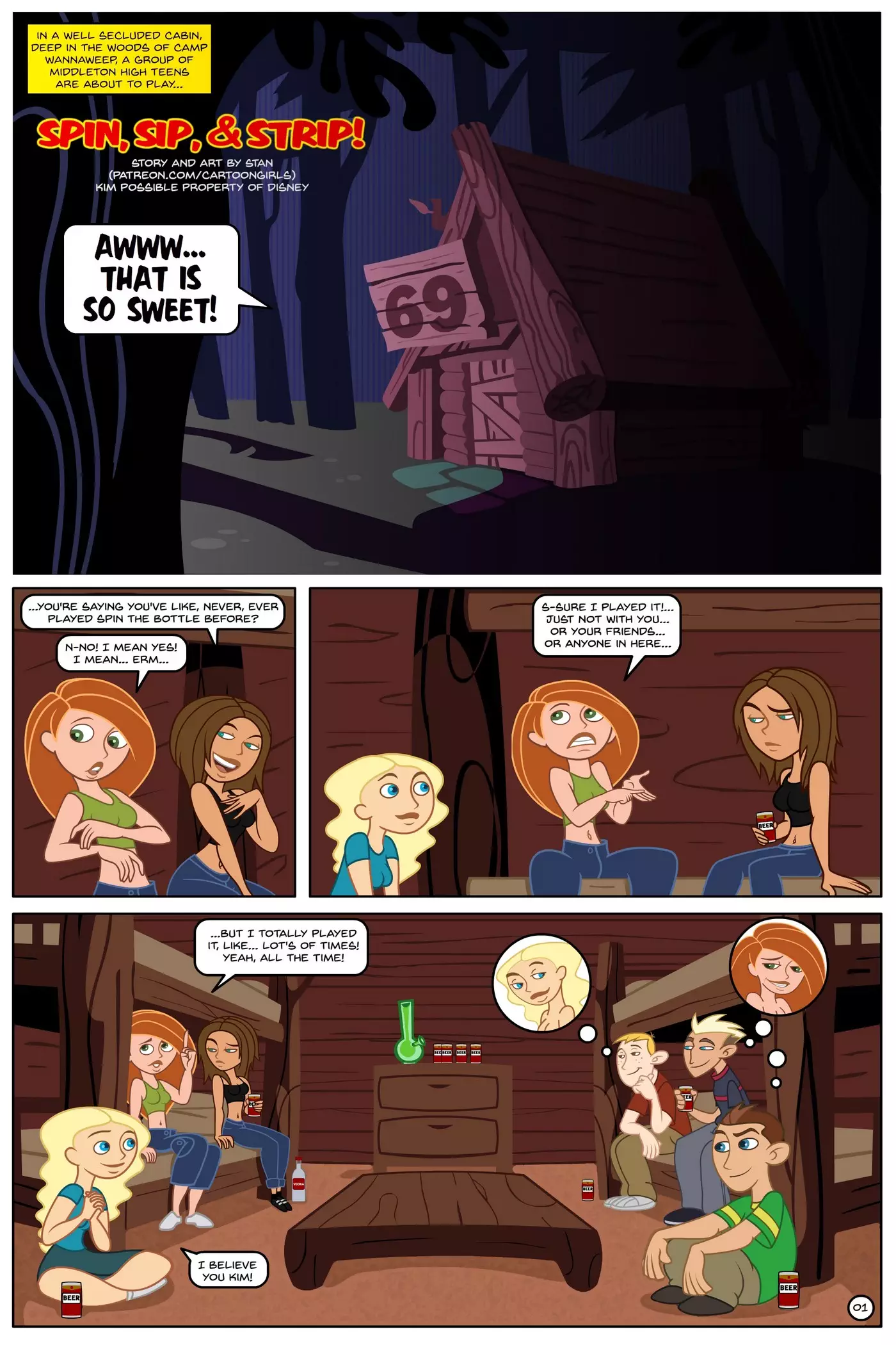 Kim Possible Spin, Sip & Strip! 02