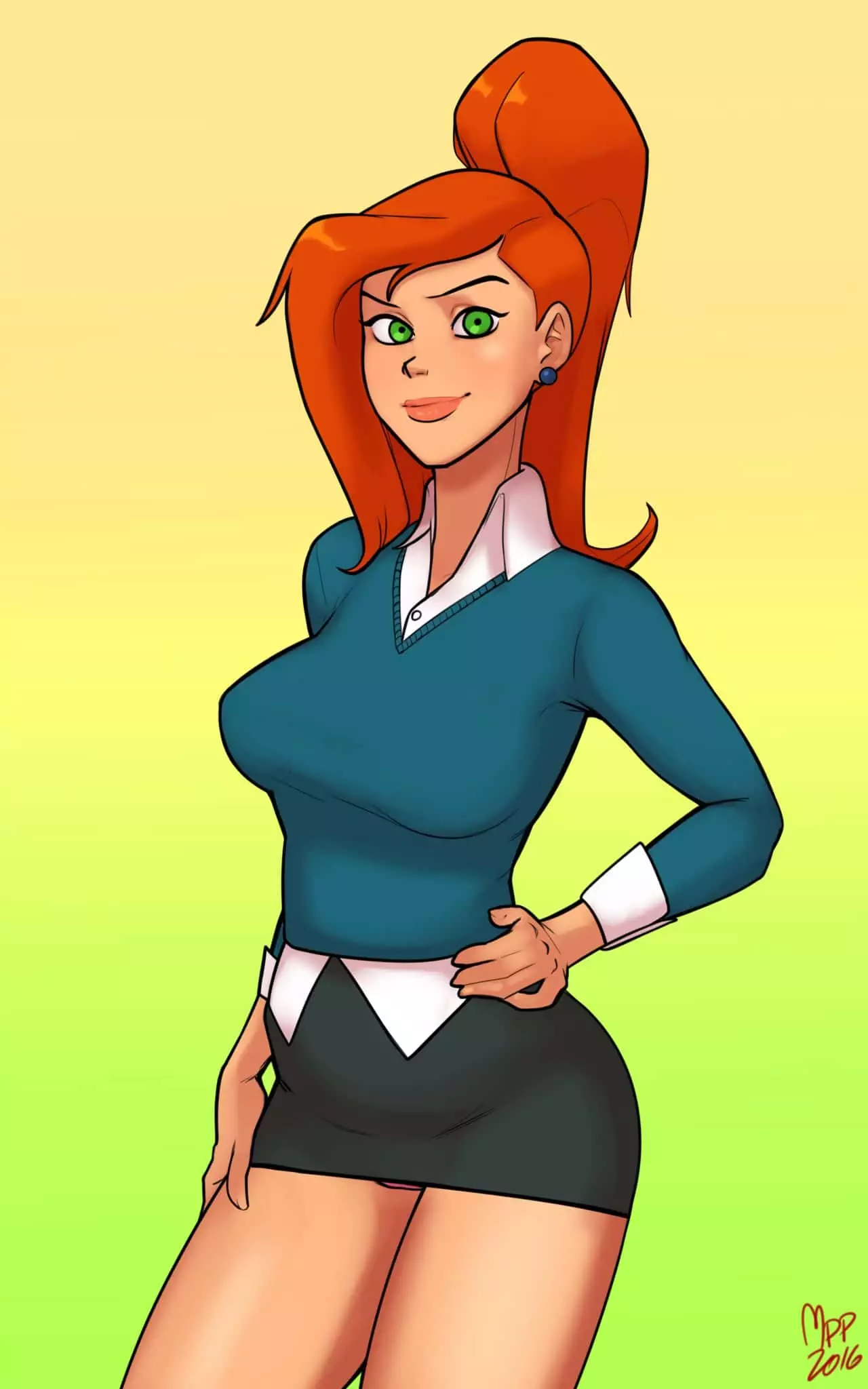 Gwen vs 4arms – Ben 10