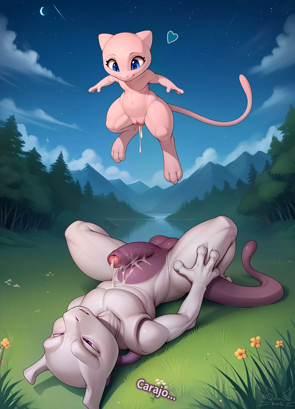 MEW x MEWTWO - Noche de pelea