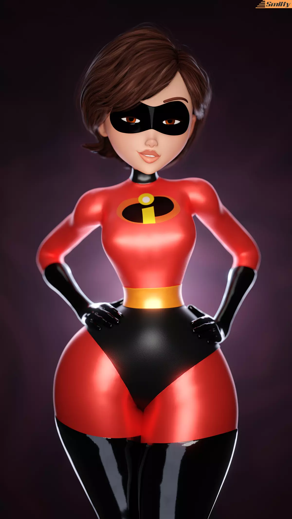 ELASTIGIRL entre una Fria y Dura Pared