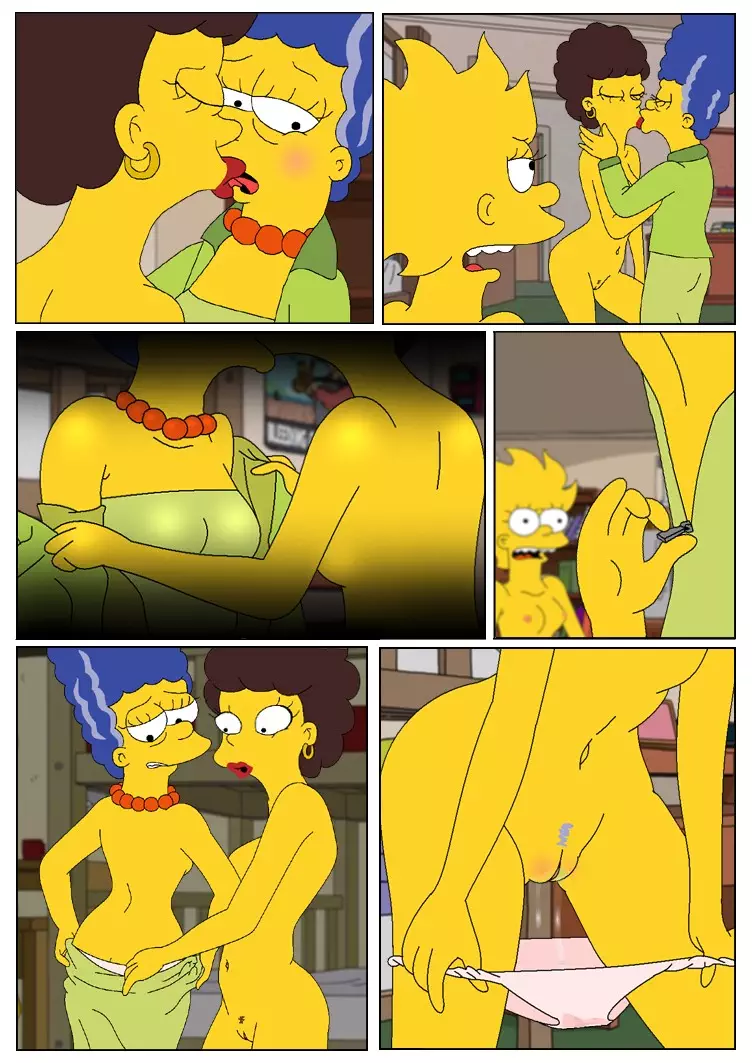 Marge And Lisa Simpsons Go Lesbian The Simpsons 04