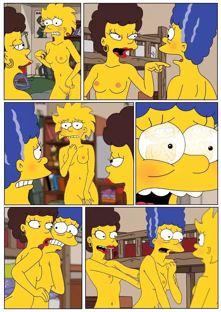 Marge And Lisa Simpsons Go Lesbian The Simpsons 07