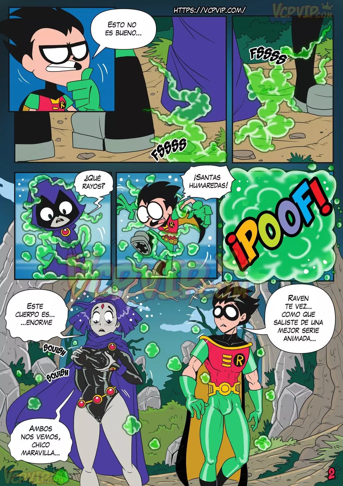 Titanes Adolescentes: Aventuras de Robin y Raven