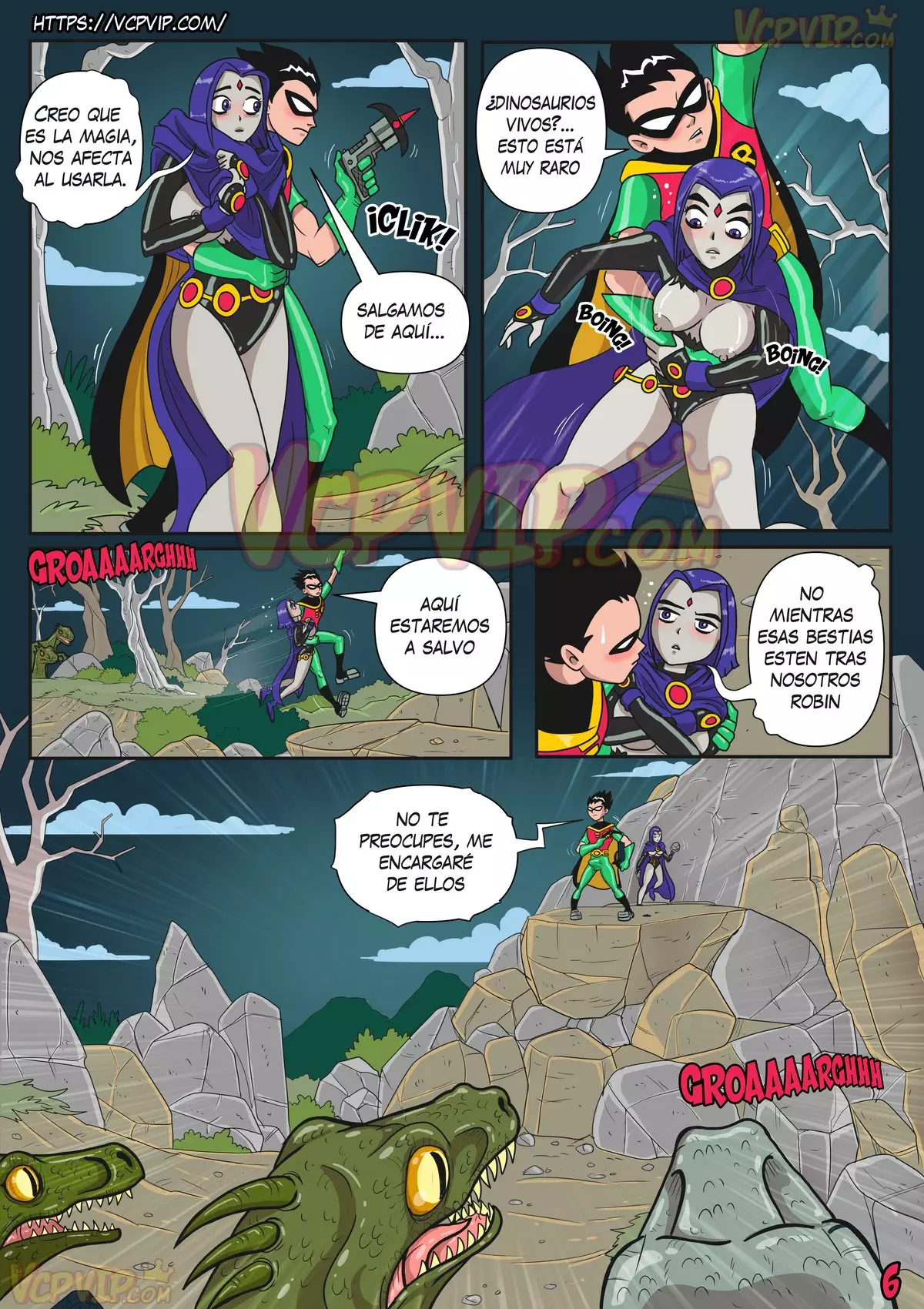 Titanes Adolescentes: Aventuras de Robin y Raven