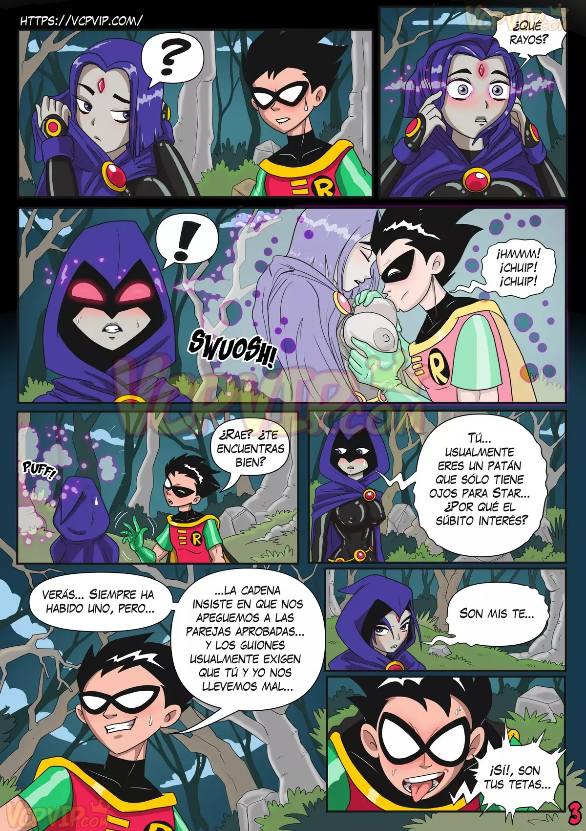 Titanes Adolescentes: Aventuras de Robin y Raven