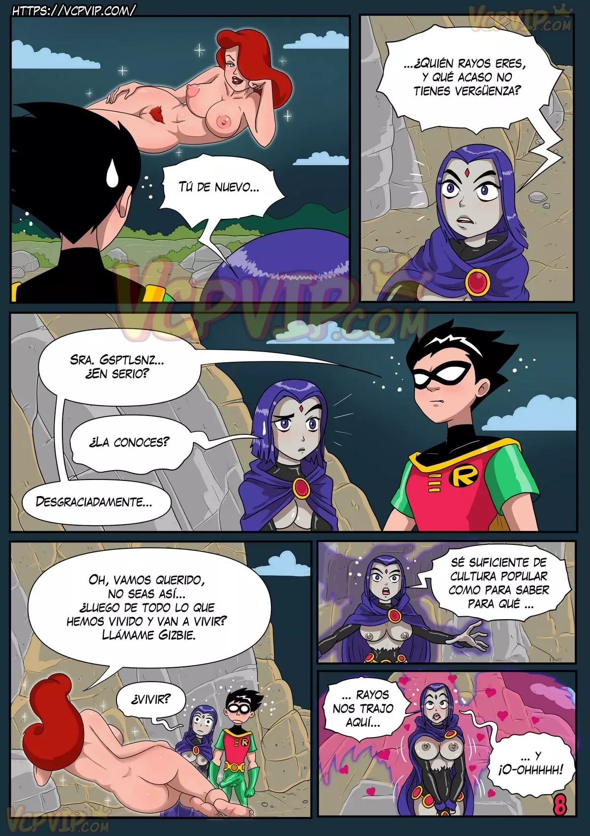 Titanes Adolescentes: Aventuras de Robin y Raven