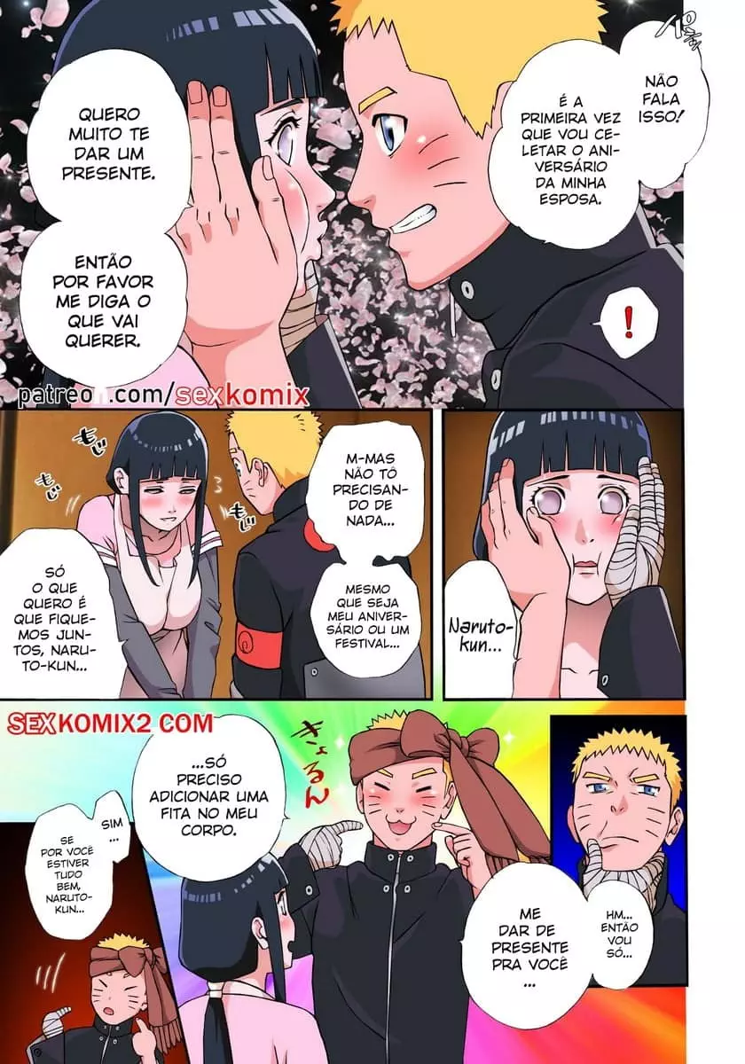 Naruto comendo a hinata de maneira bem gulosa