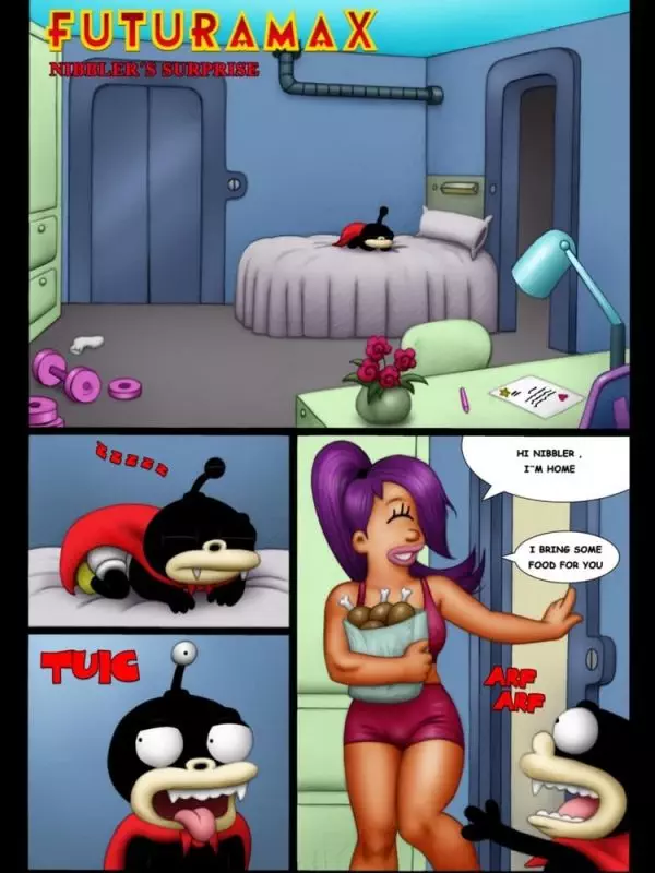 Nibbler´s Surprise – Futurama