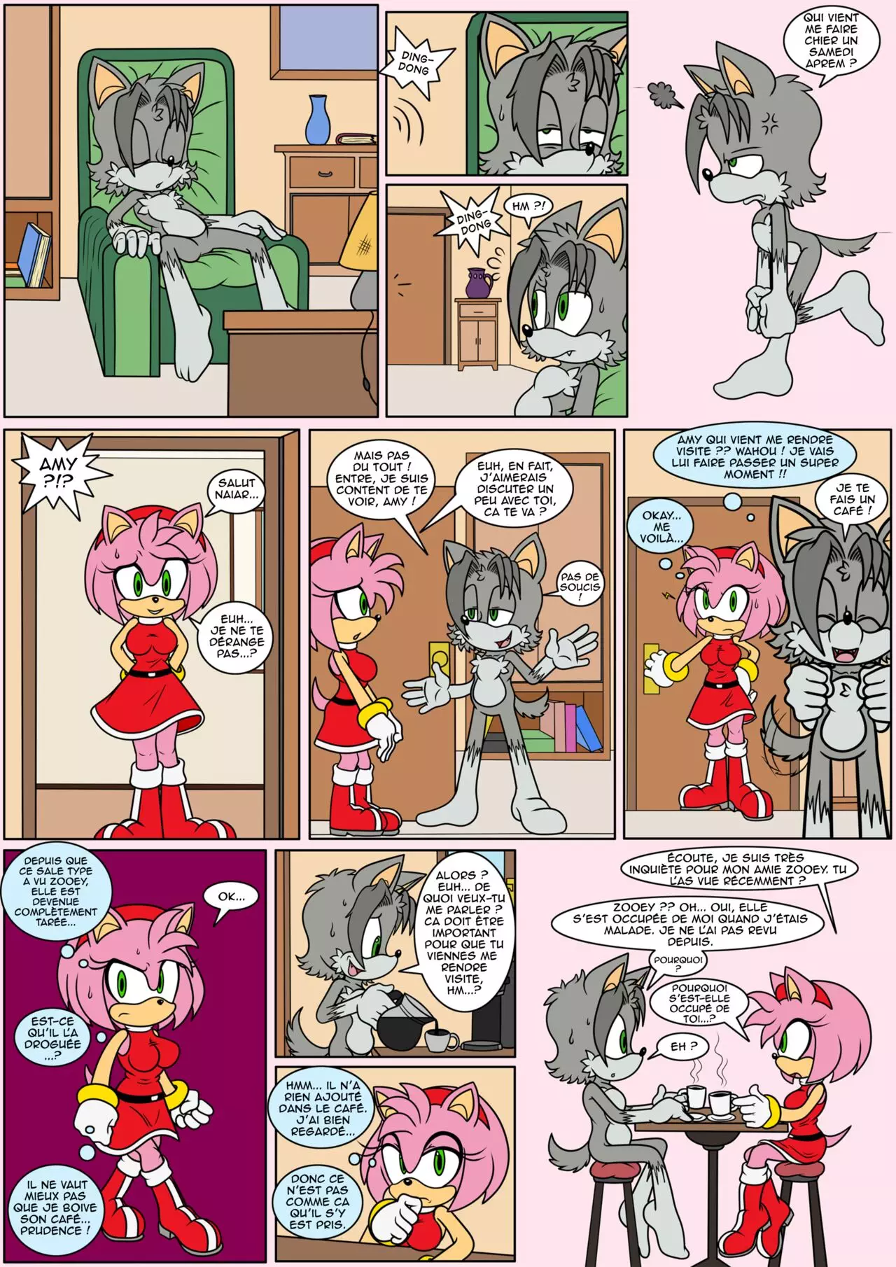 Naiars Misadventures - Chapter 4 - Amy Rose  FRANCAIS numero d'image 1