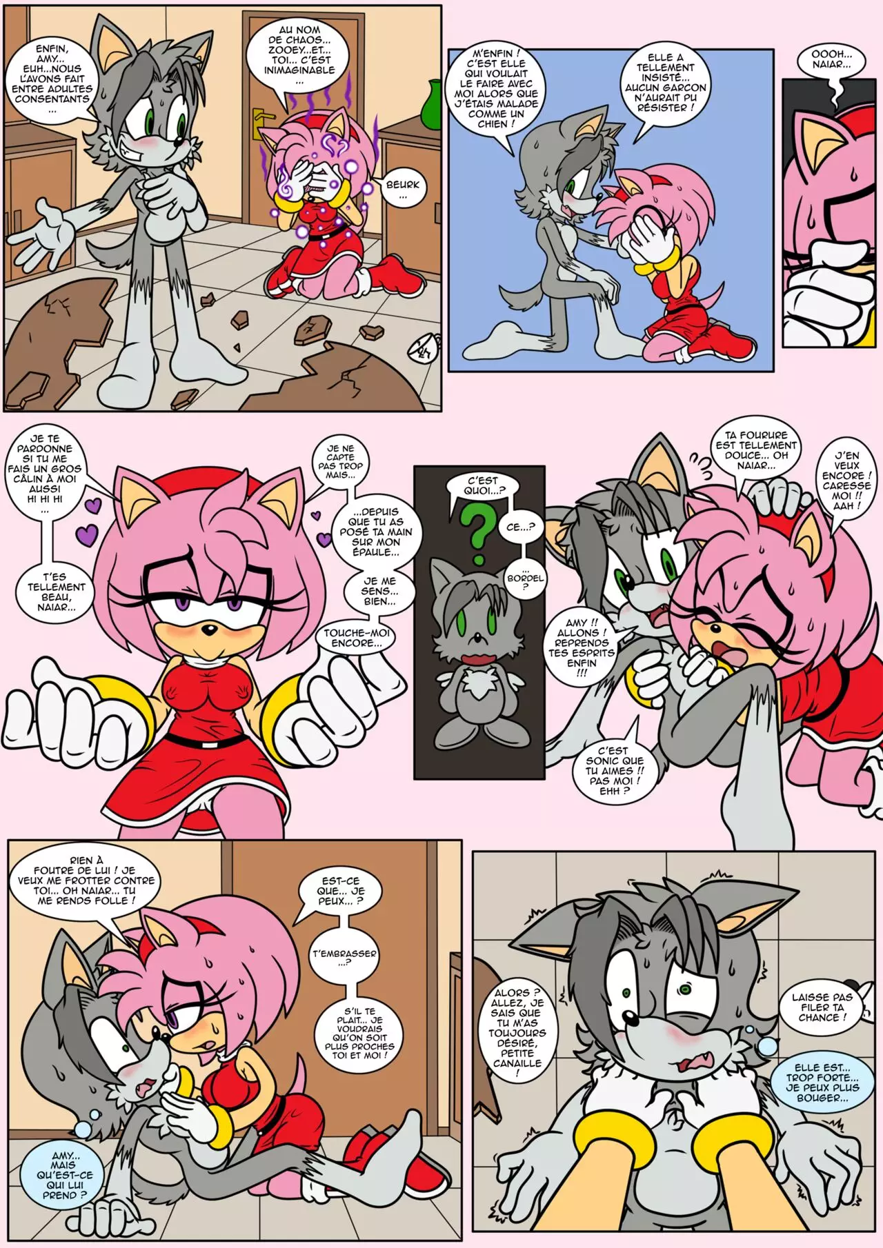 Naiars Misadventures - Chapter 4 - Amy Rose  FRANCAIS numero d'image 3