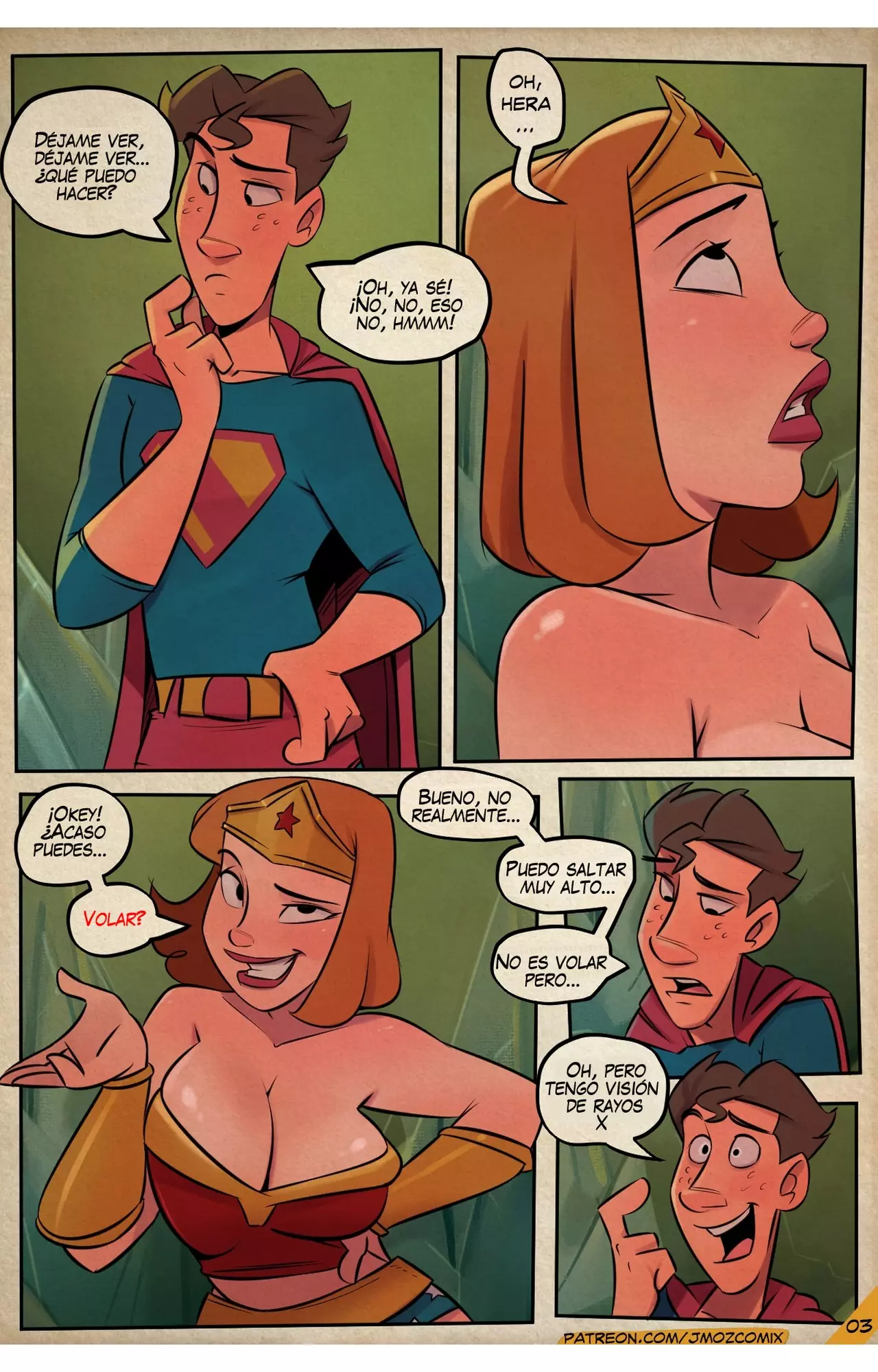 Wonder Momma vs Superboy – JMoz