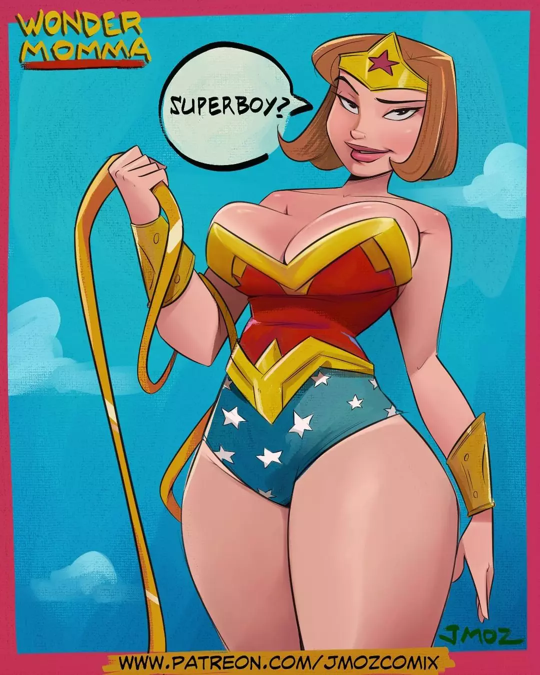 Wonder Momma vs Superboy – JMoz