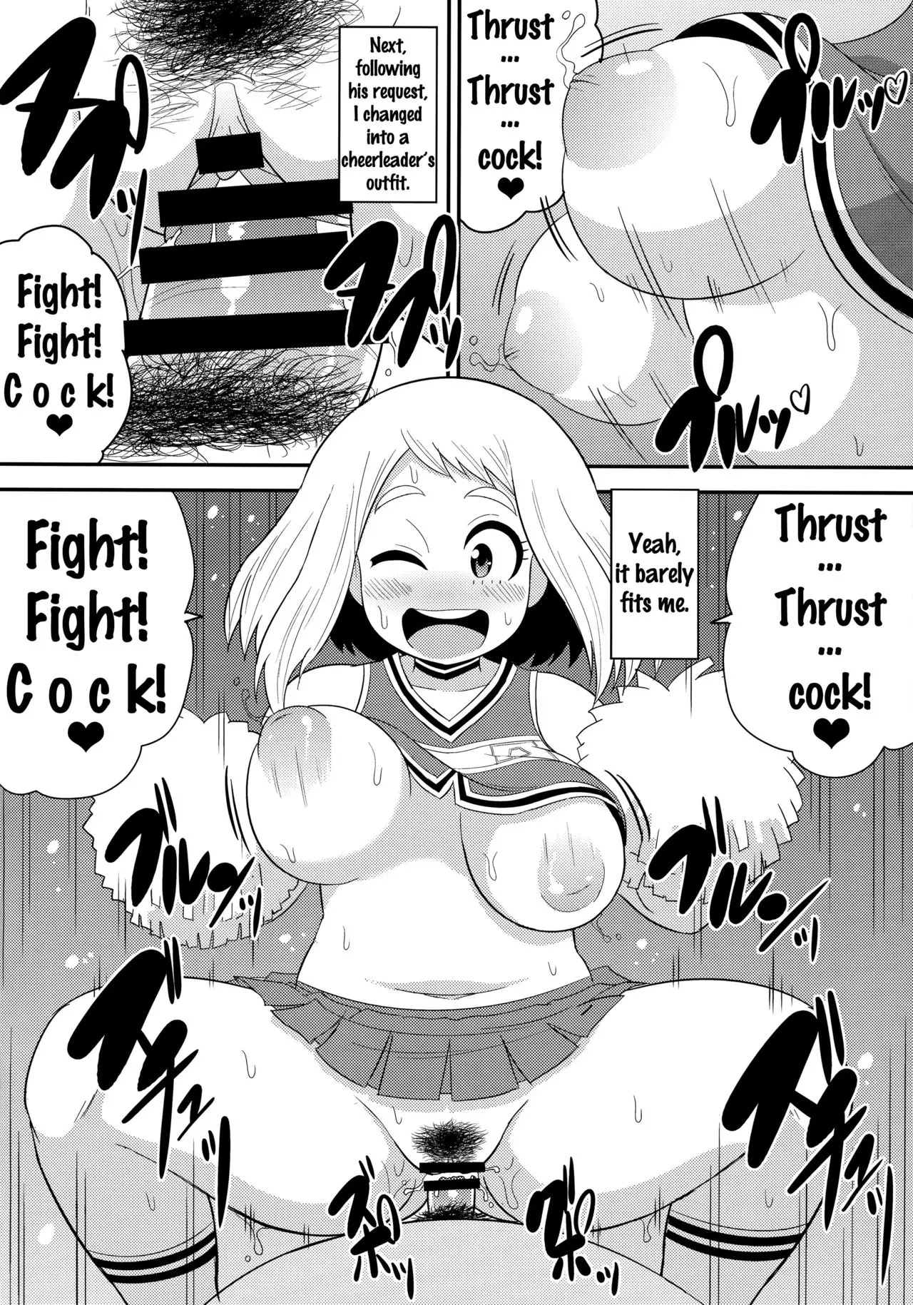 Ochako Bitch Academia 09