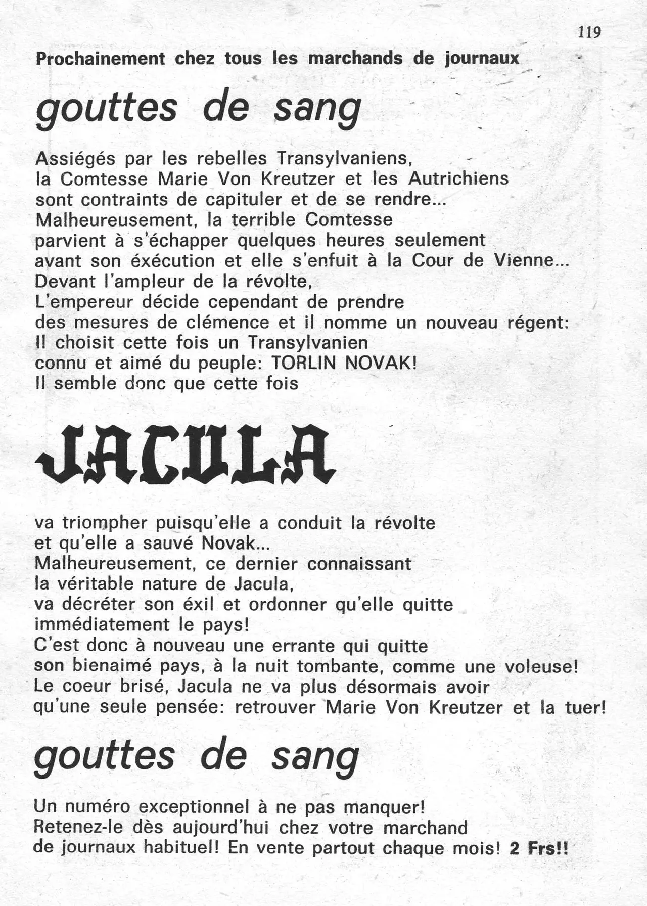 Elvifrance - Jacula - 33 - Maria von Kreutzer numero d'image 118