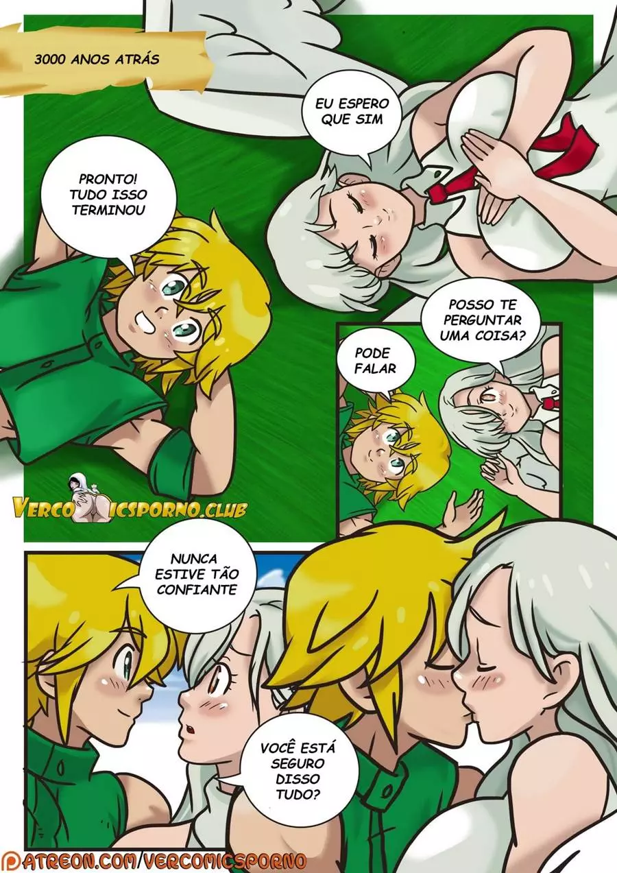 Deusa Elizabeth e Meliodas fazendo um sexo gostoso