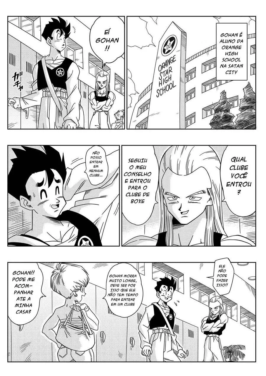 Gohan metendo a piroca na bunda da vadia