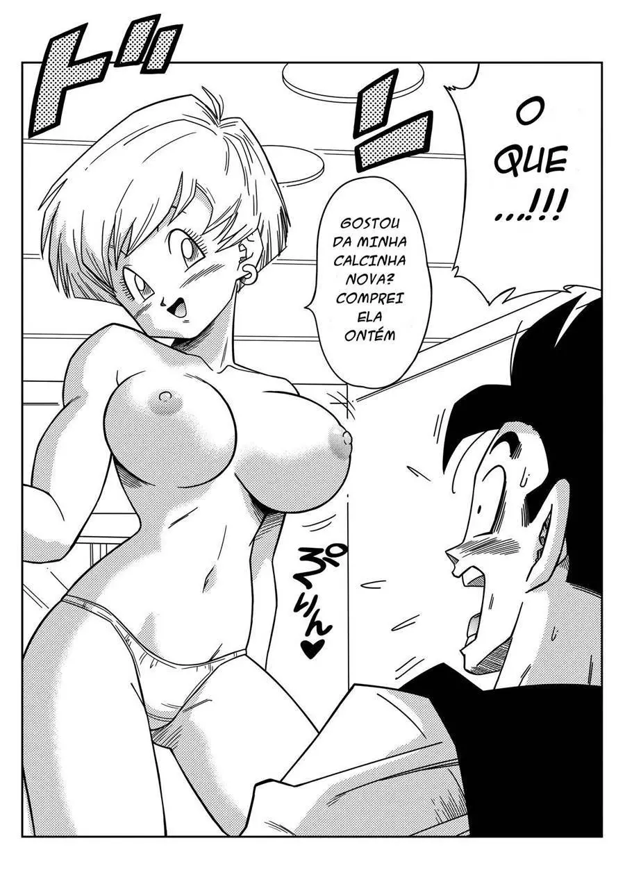 Gohan metendo a piroca na bunda da vadia