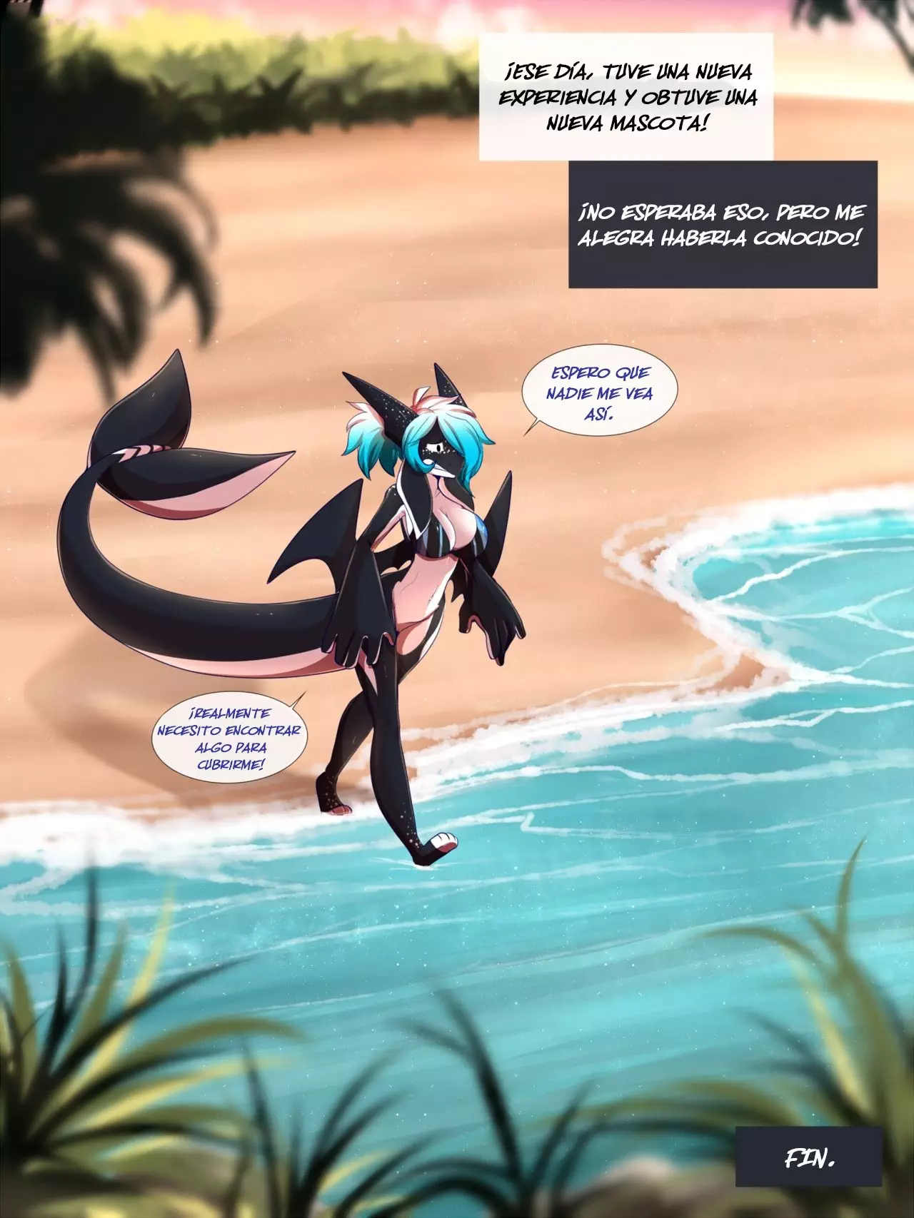 Tentacle fun furry: Romance de altamar